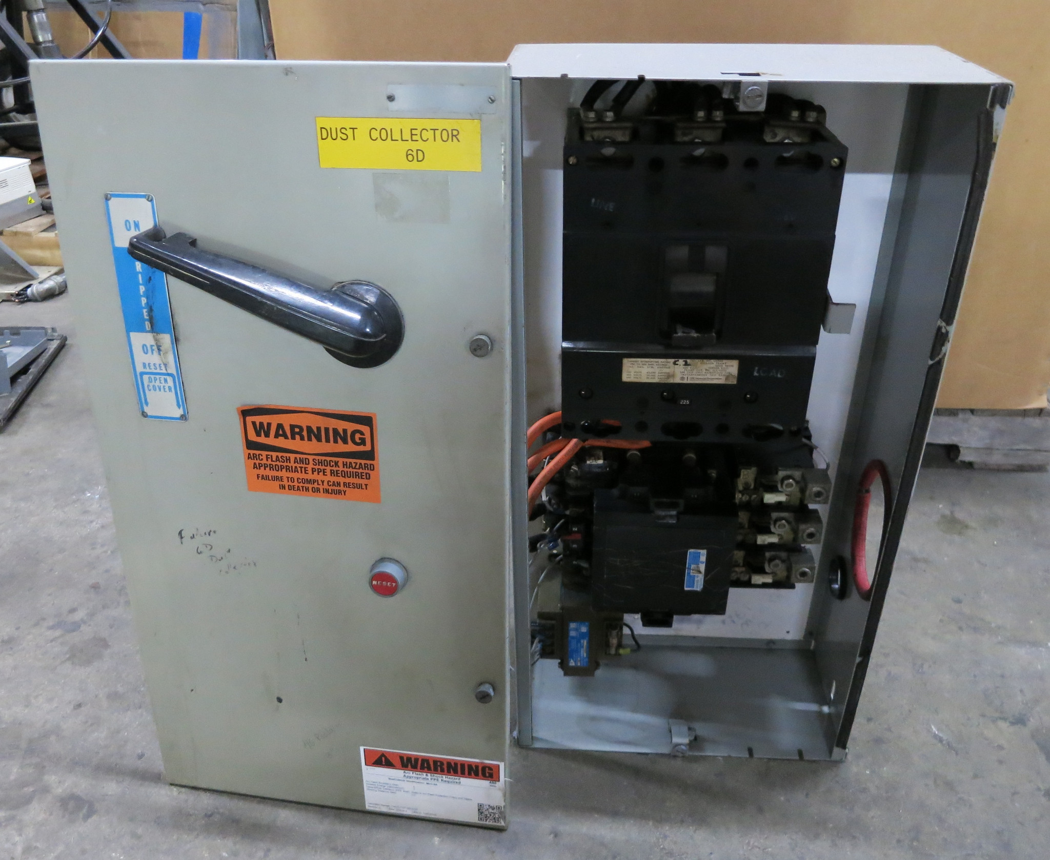 ITE Gould 5600 225A Breaker Size 4 Starter 30 MCC Bucket 225 Amp A203F  JL3-F400 (DW3915-3)